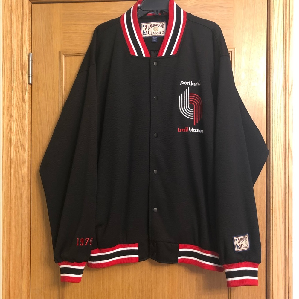 Hardwood Classics Portland TrialBlazers Jacket XXL